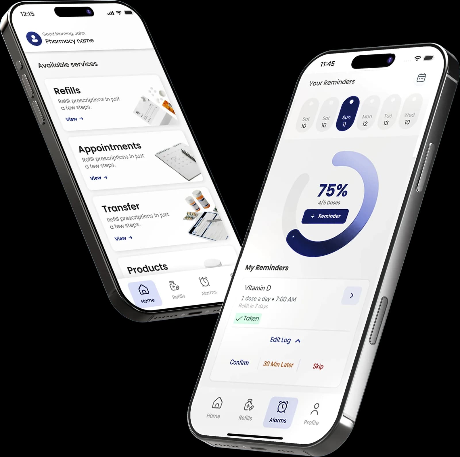 Quick Rx app screen